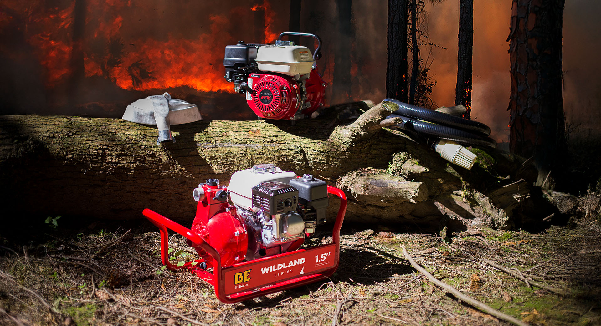 Firefighting pumps and hoses available from Flaman